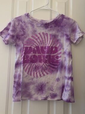 Target David Bowie Tye Dye T-shirt